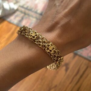 gold plated bracelet